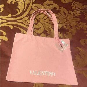 Valentino Pink Tote Bag